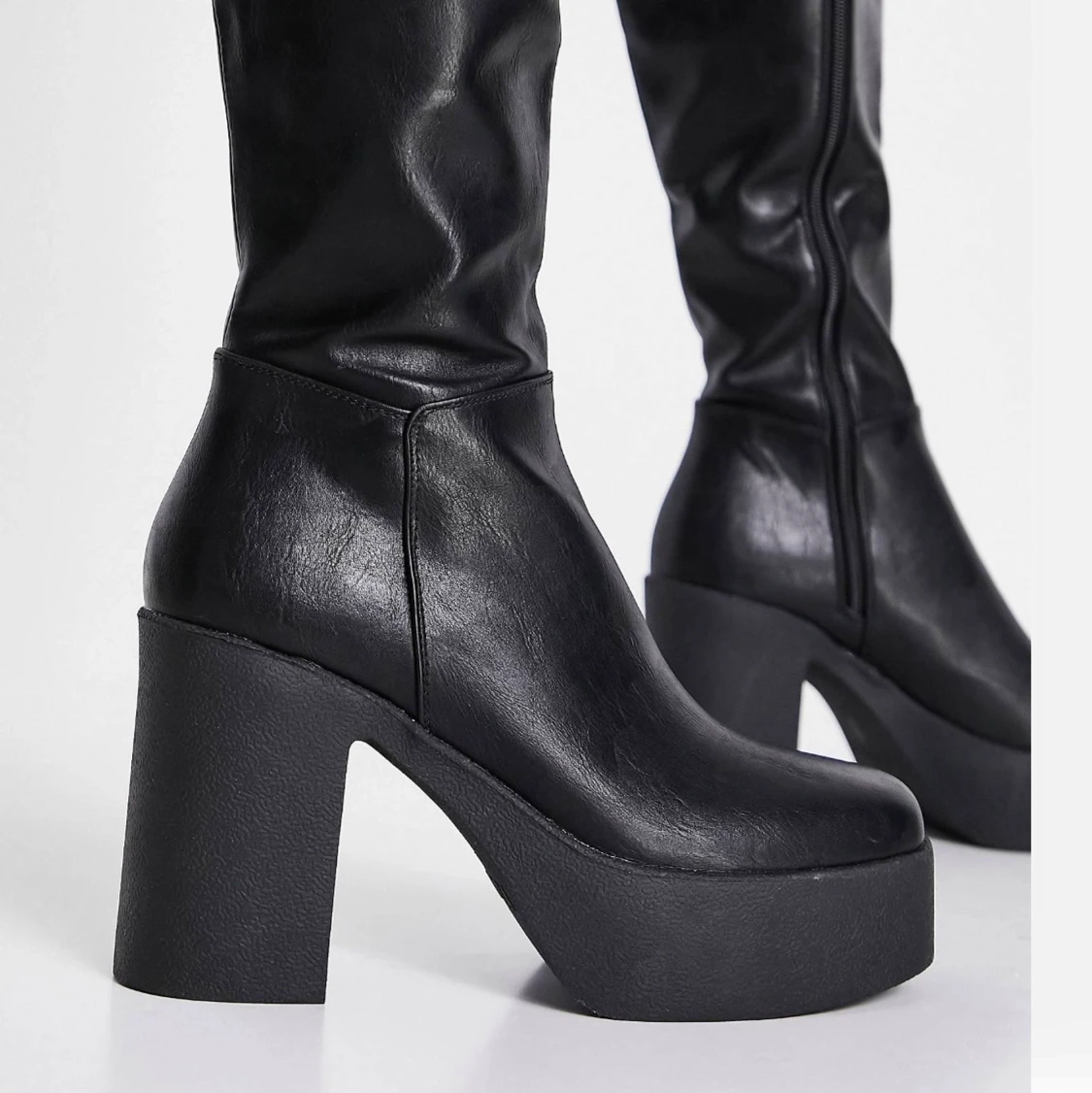 Svarta Knee high boots - 90