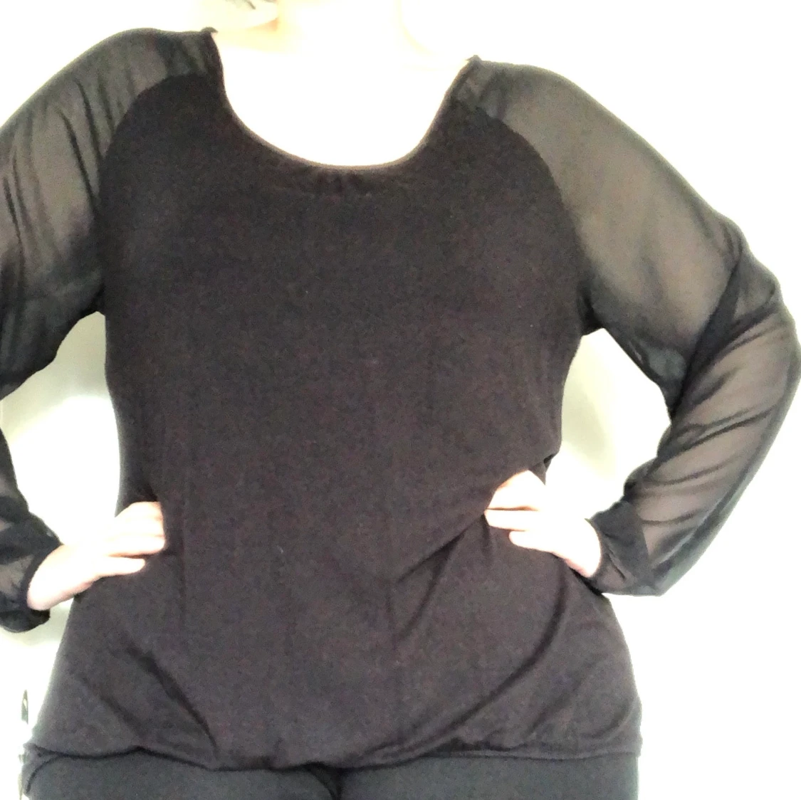 Zizzi black blouse M 