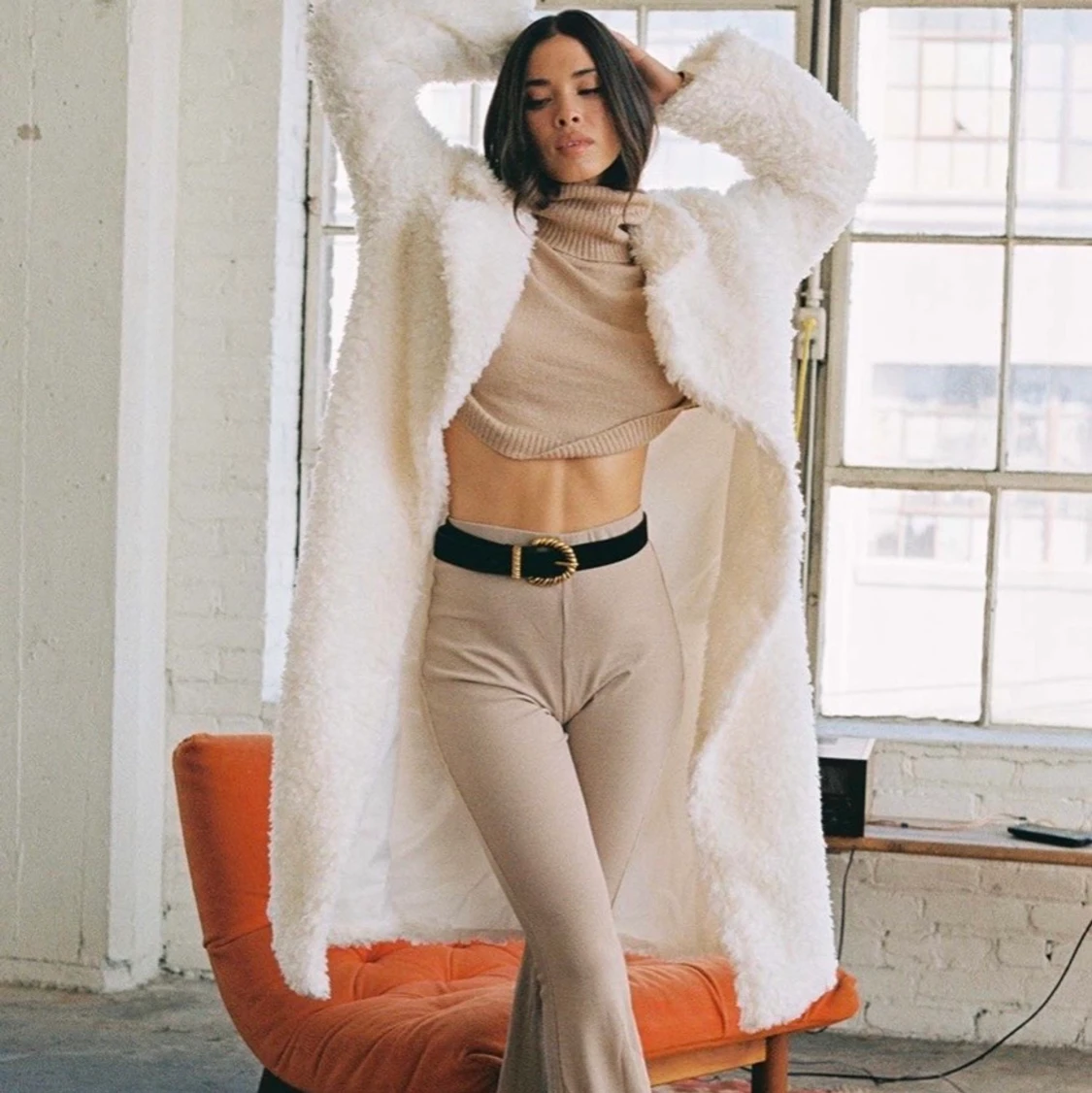 Princess Polly alistar coat cream Jacka  - 90