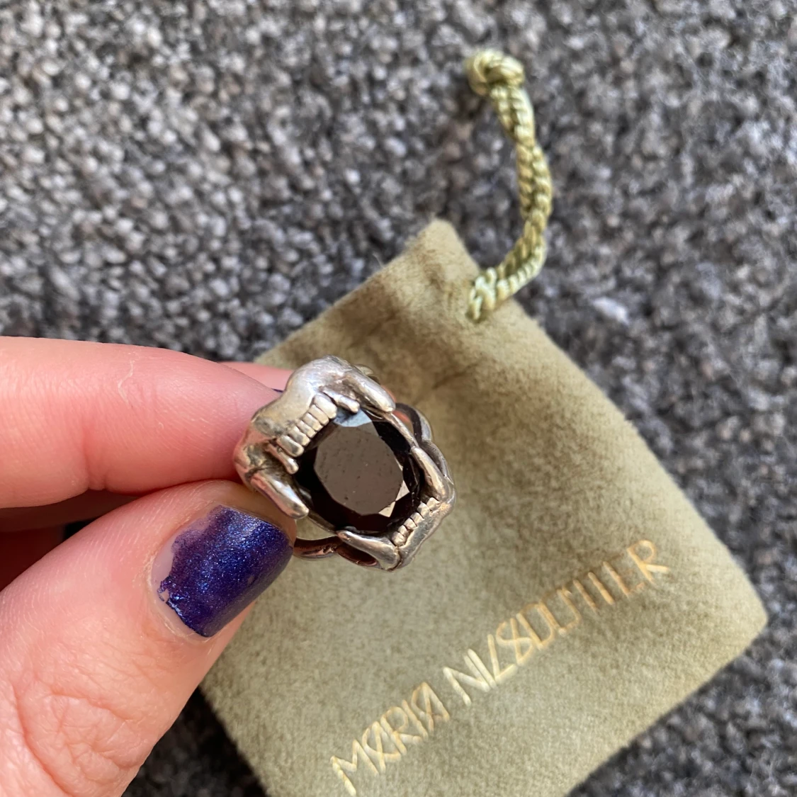 Maria Nilsdotter ”Jaw Stone Ring” - 91