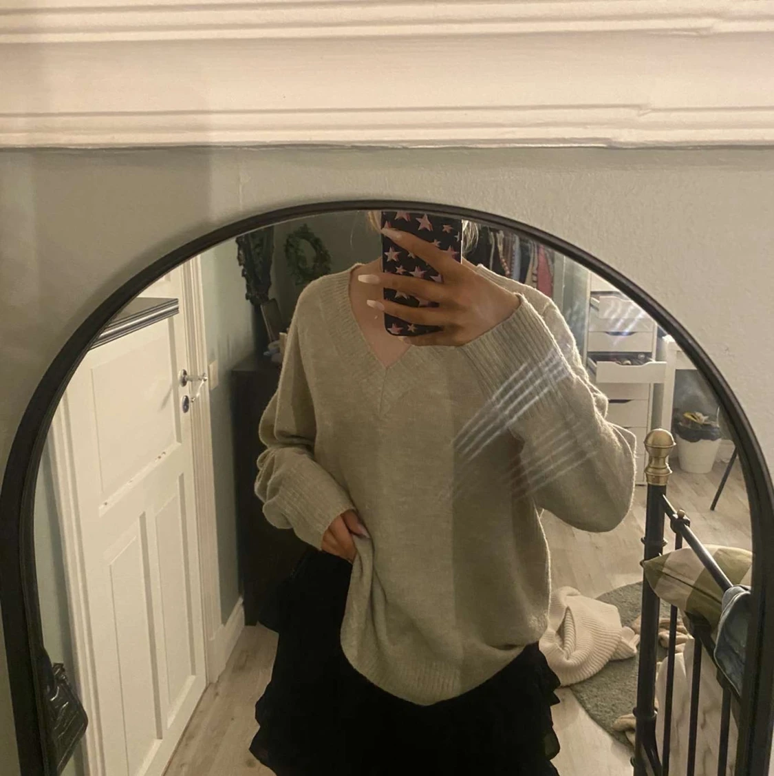 Stickad tröja  - 90