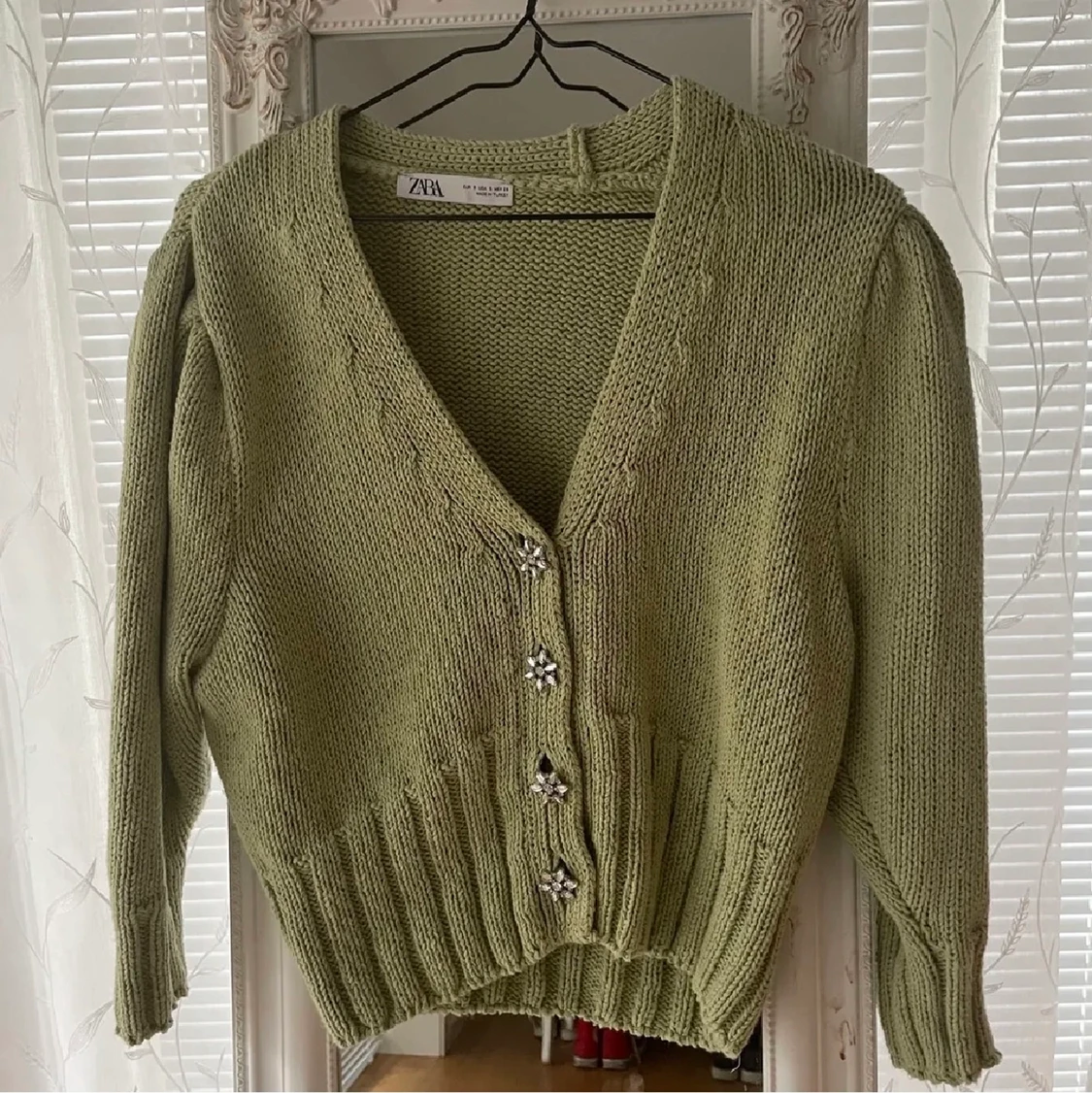 Stickad ZARA tröja - 90