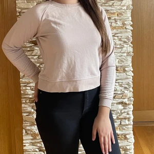 Långarmad rosa tröja i storlek S - Långarmad rosa tröja i storlek S, använt, bra skick