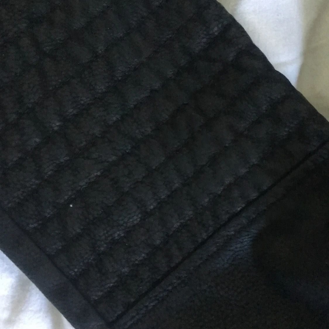 Hm fusk läder byxor stl 34.stl XS - 91