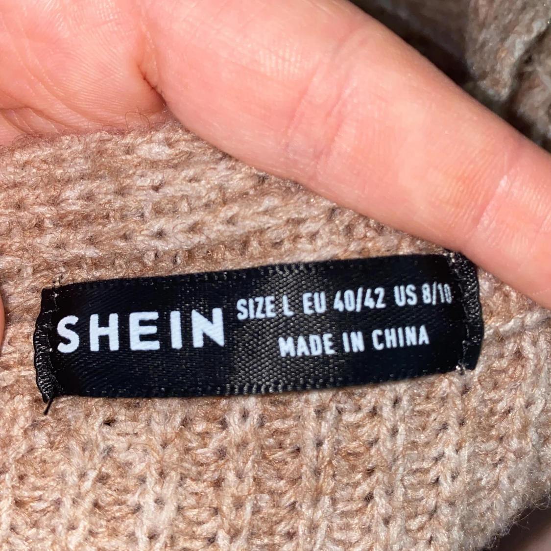 Brun/beige kofta  - 90