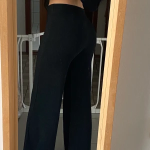 Glittriga byxor  - Svarta byxor med glitter i silver 💕