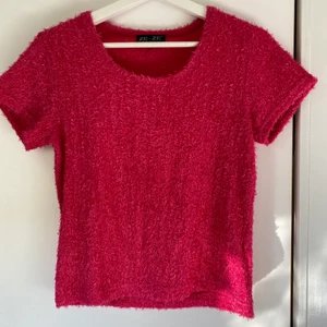 Rosa glittertop - Superfin rosa top med instickat glitter! 