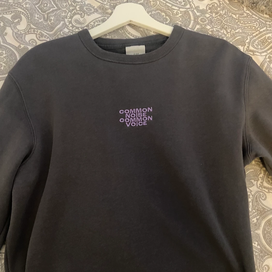 Sweatshirt Grå/Svart - 90