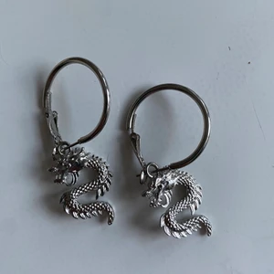 Örhängen - Jättecoola örhängen i silver! Perfekt till festliga tillställningar😎Aldrig använda💜