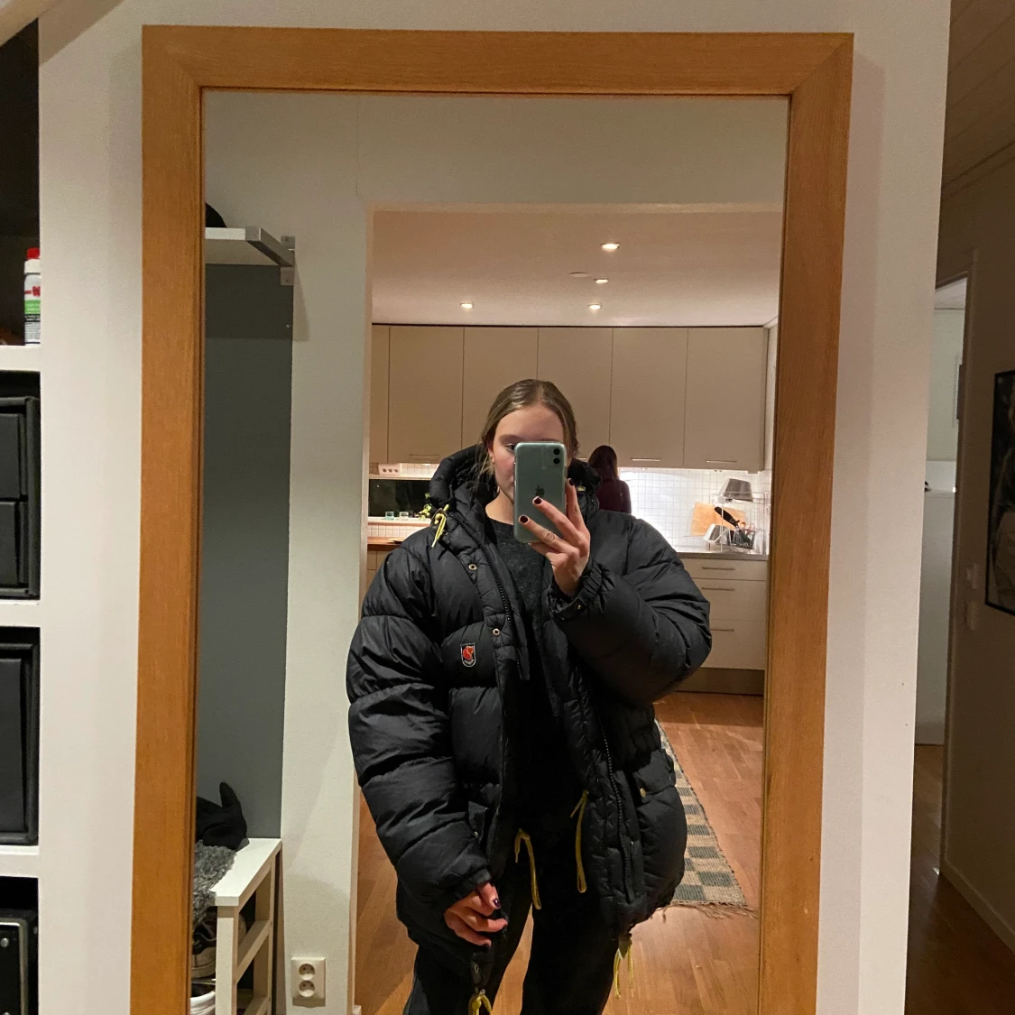 Svart Fjällräven Jacka