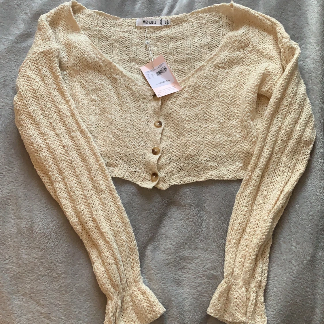 Missguided stickad långärmad tröja - 90