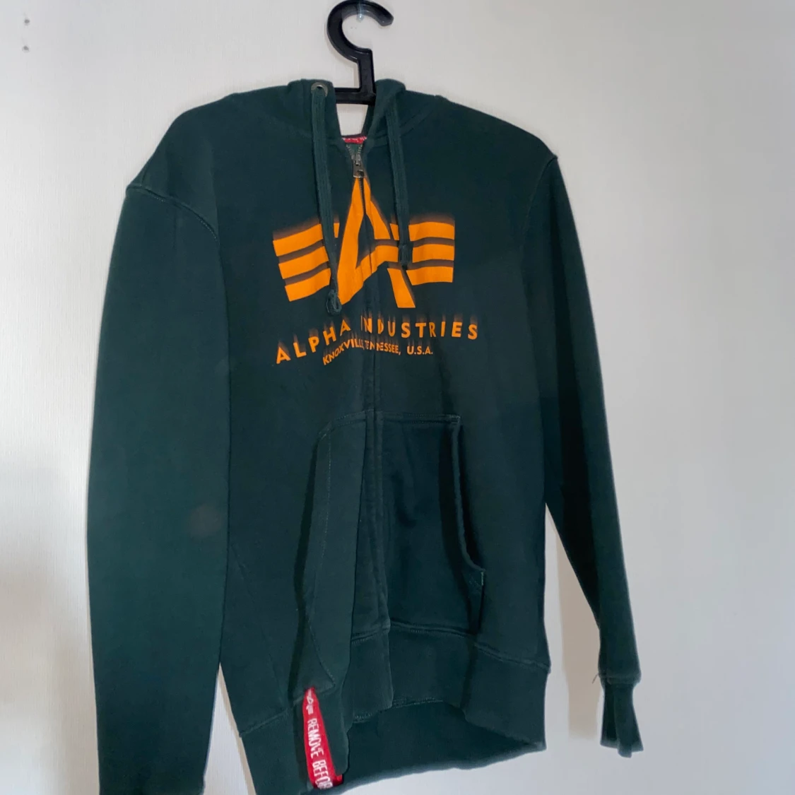Alpha industries zip hoodie