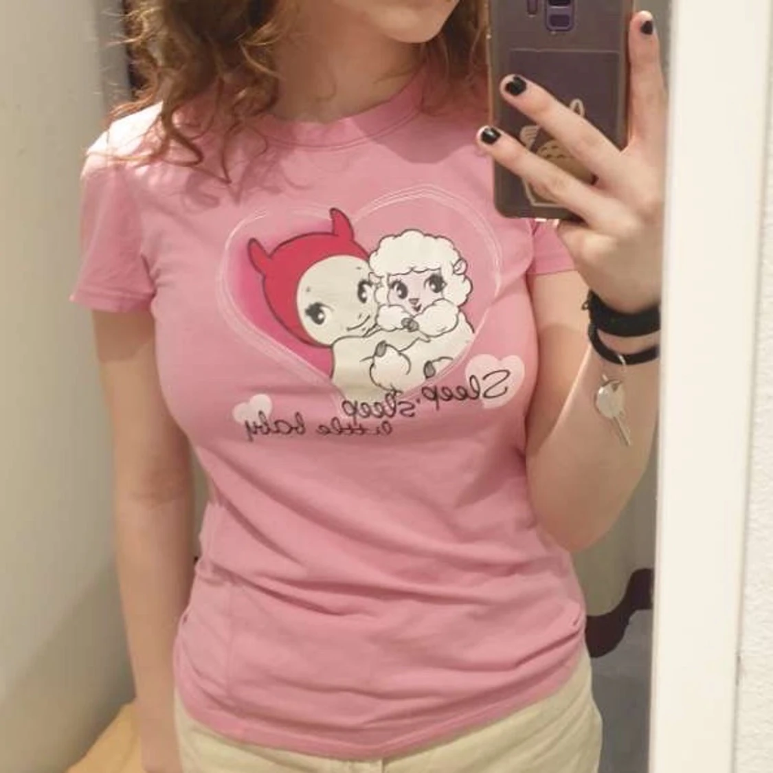 Devil and sheep t-shirt - 90