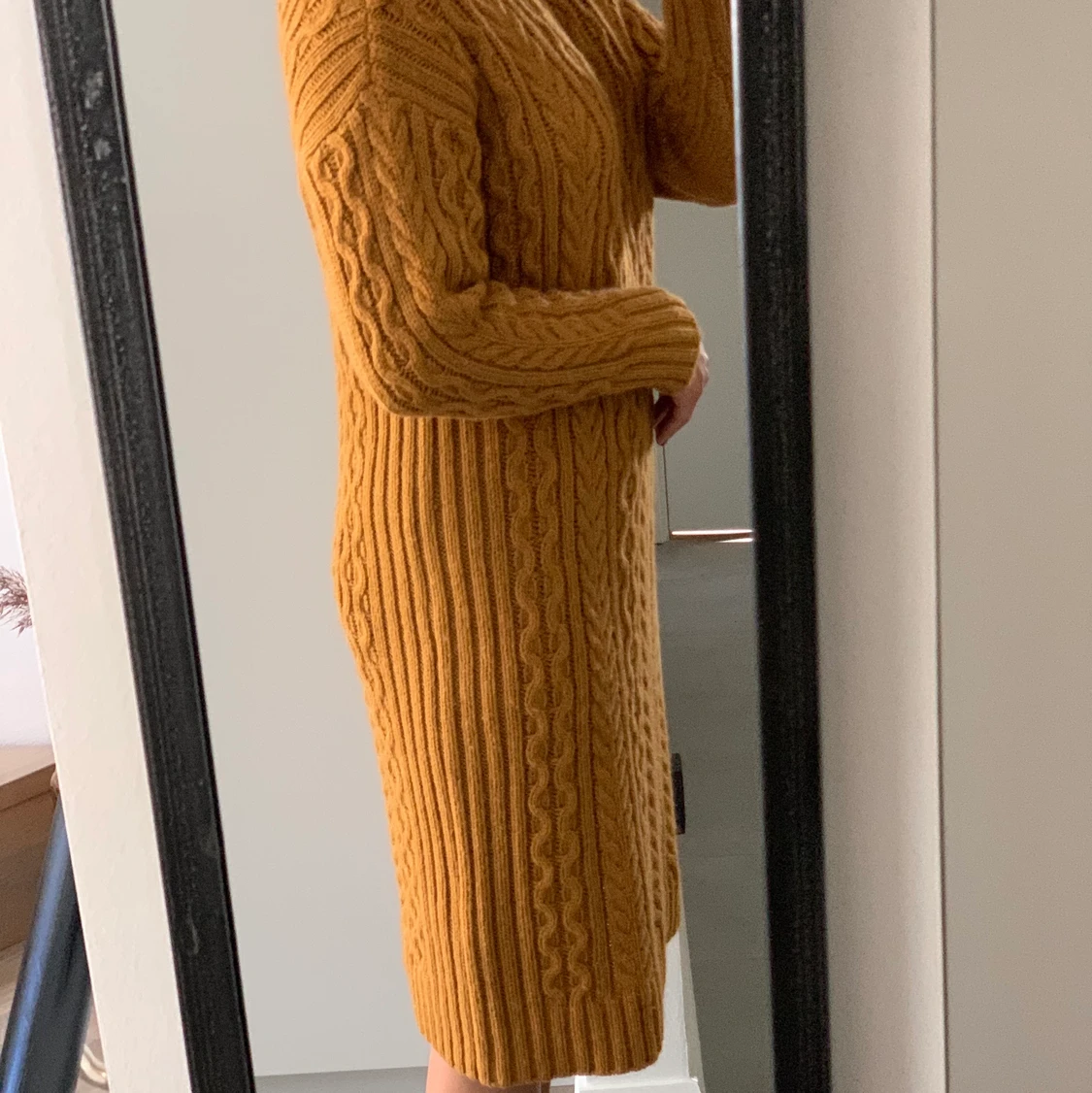 Orange klänning - 90