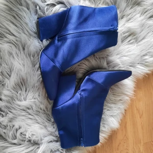 Blue ankle boots  - Bekväma vår skor 