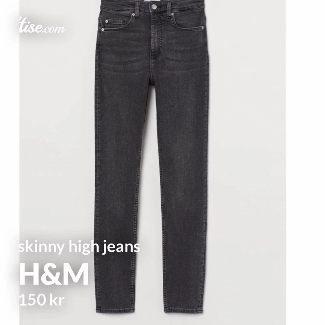 H&M high waist skinny jeans 