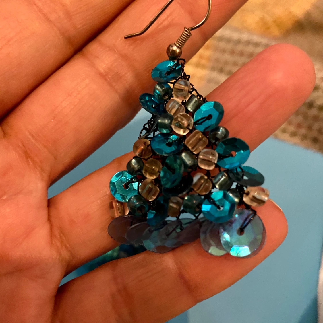 Paljett örhängen  - 90