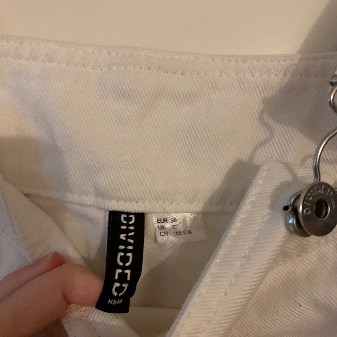 Vit Jeansklänning nyskick - 90