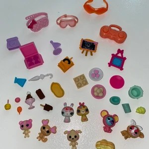 Lps - Massa tillbehör till Little Pet shop! Från husdjur till accessoarer🤍 130kr för allt, annars 5kr st! Betalning sker via Swish å frakten står köpare för!🤍