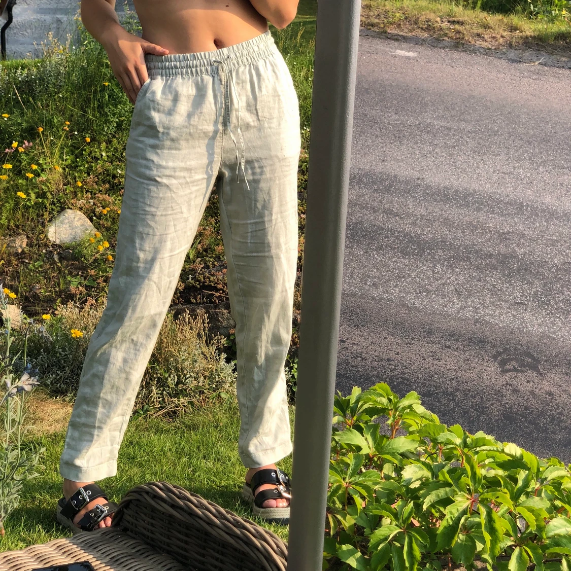 Linne byxor H&M 34 - 90