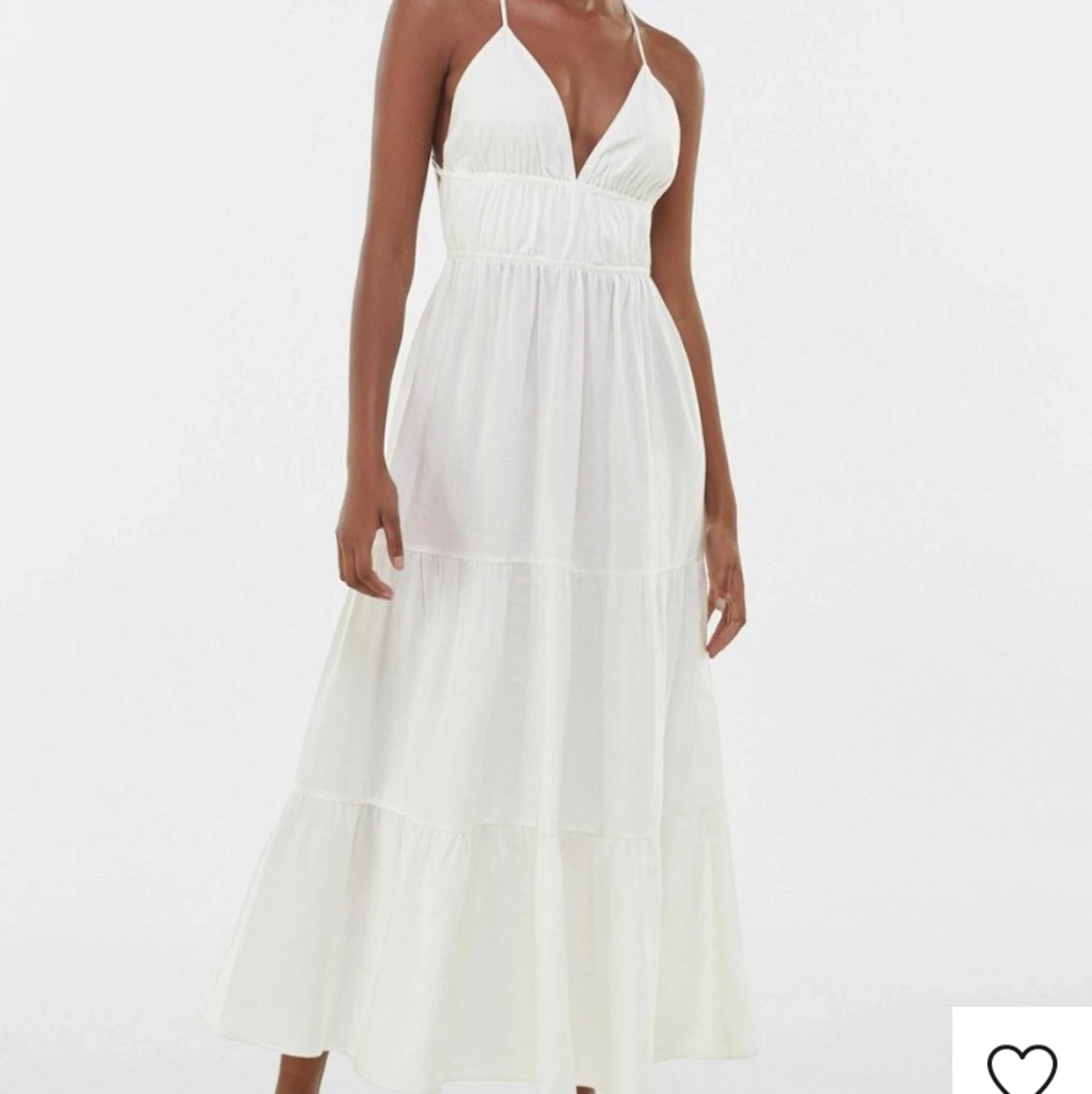 Vit långklänning - 91