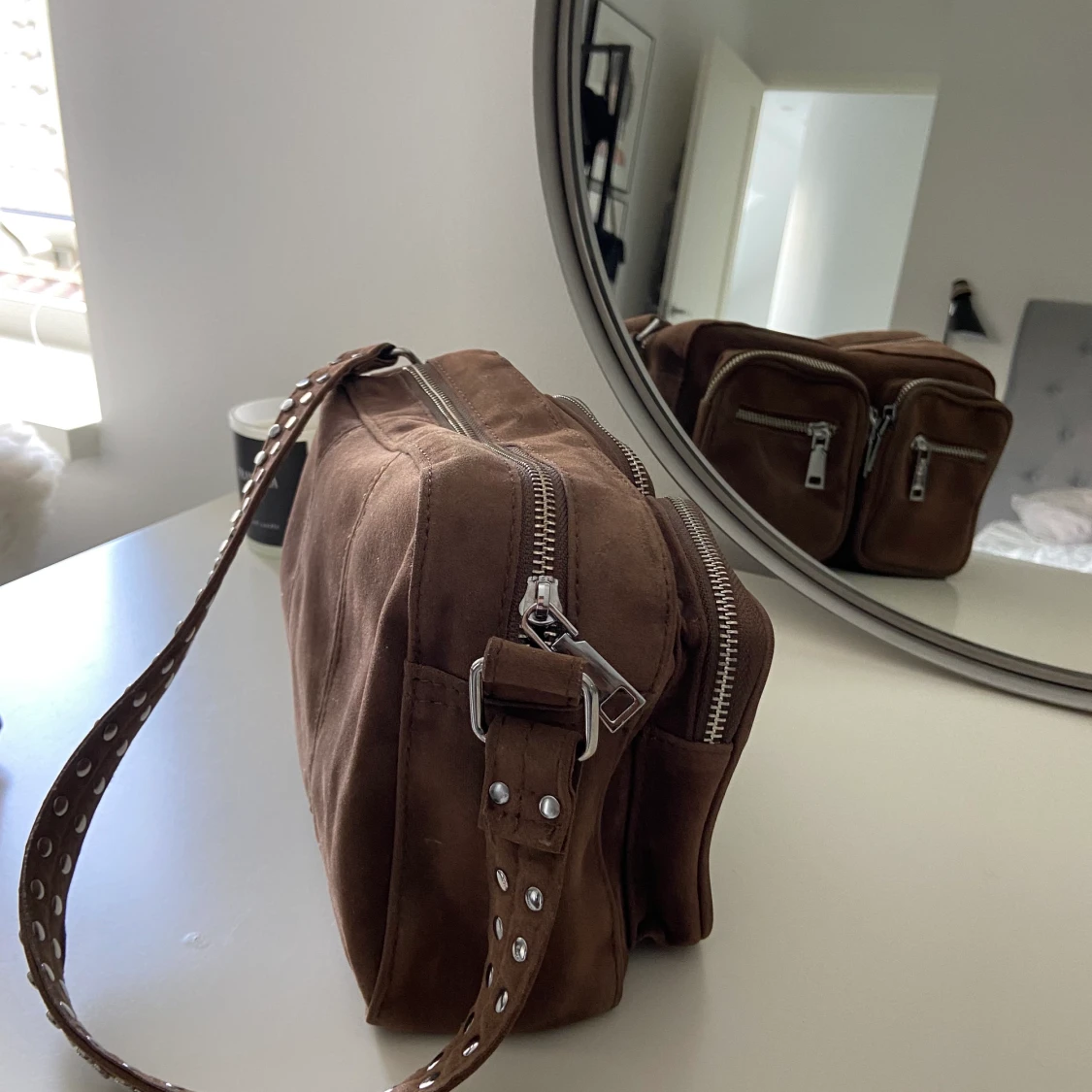 Noella väska, brun  - 90