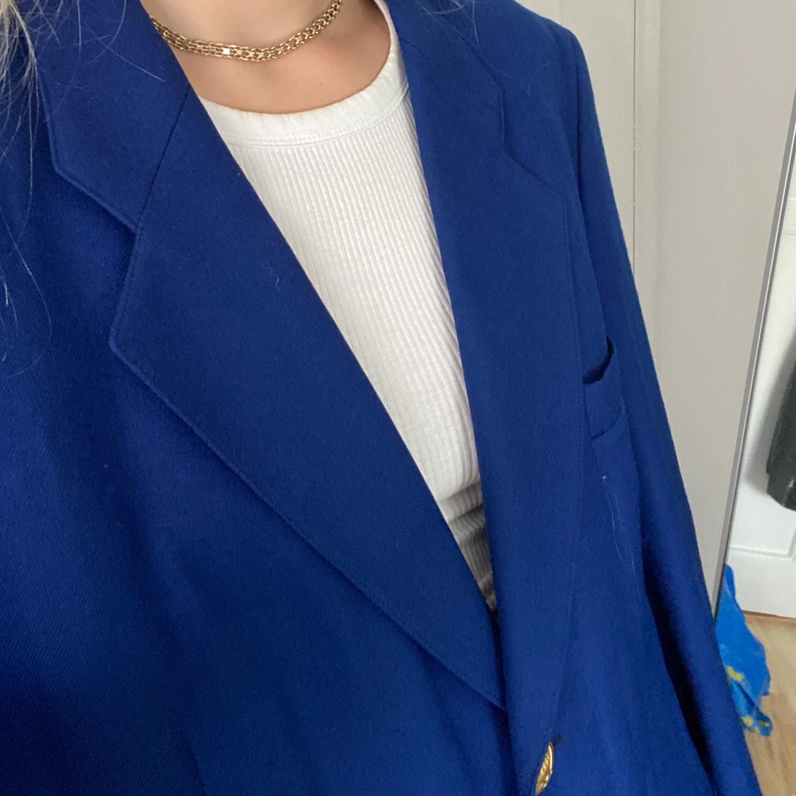 Kobaltblå kavaj - 91