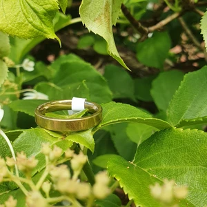 Ruld ring av rostfritt stål - Guld ring av rostfritt stål. Inre diameter 16 mm. Gord av stål så kommer inte färga av