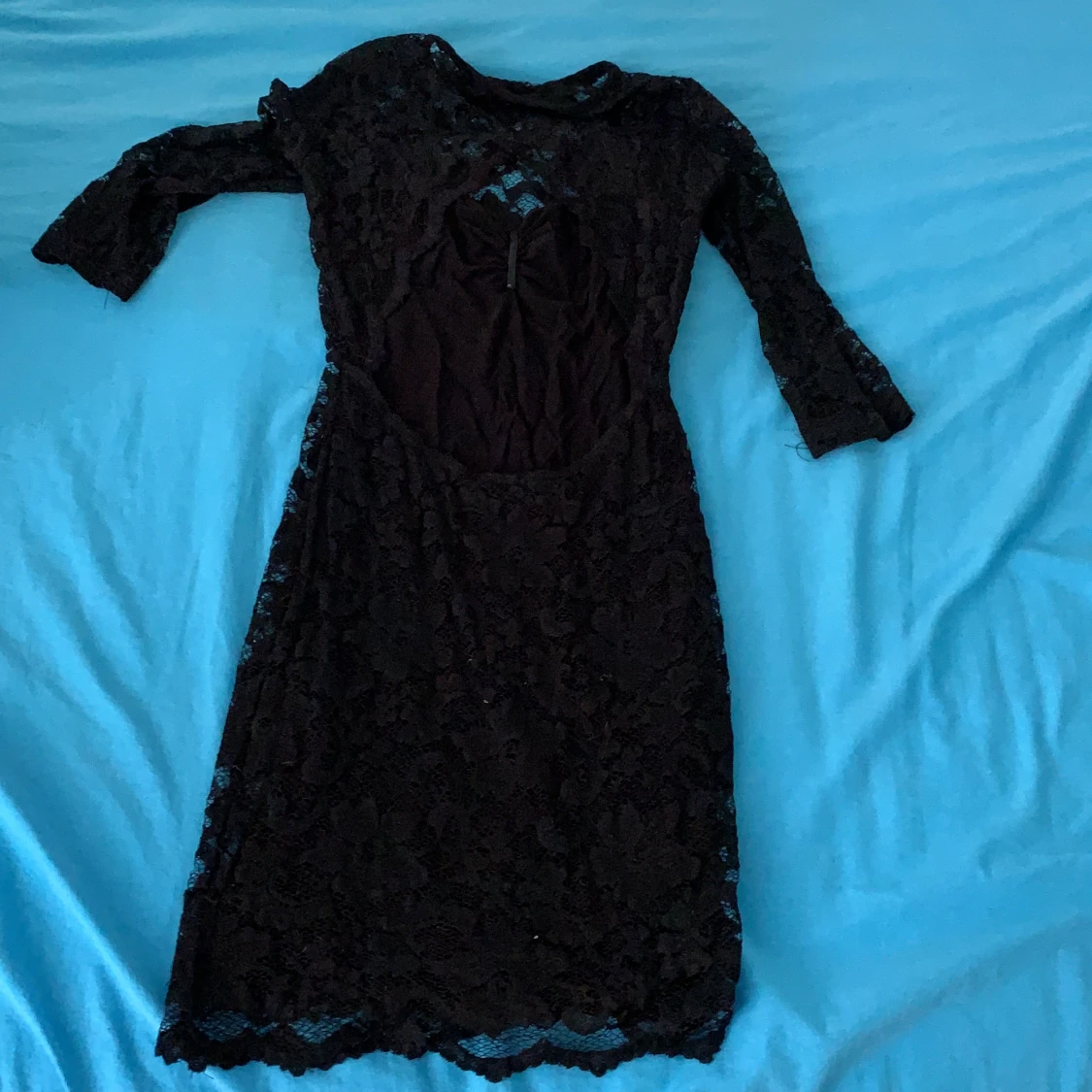 Klänning med öppen rygg, Storlek 40 passar 38  - 90