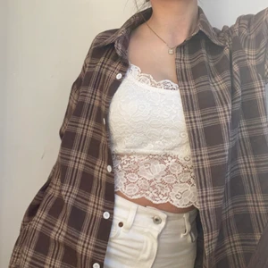 Skjorta - Rutig brun skjorta från shein!! 🤎🤎 Endast provad