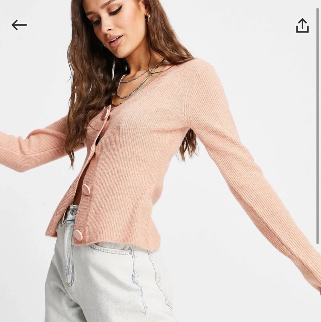 Rosa kofta 💕100kr+frakt  - 90