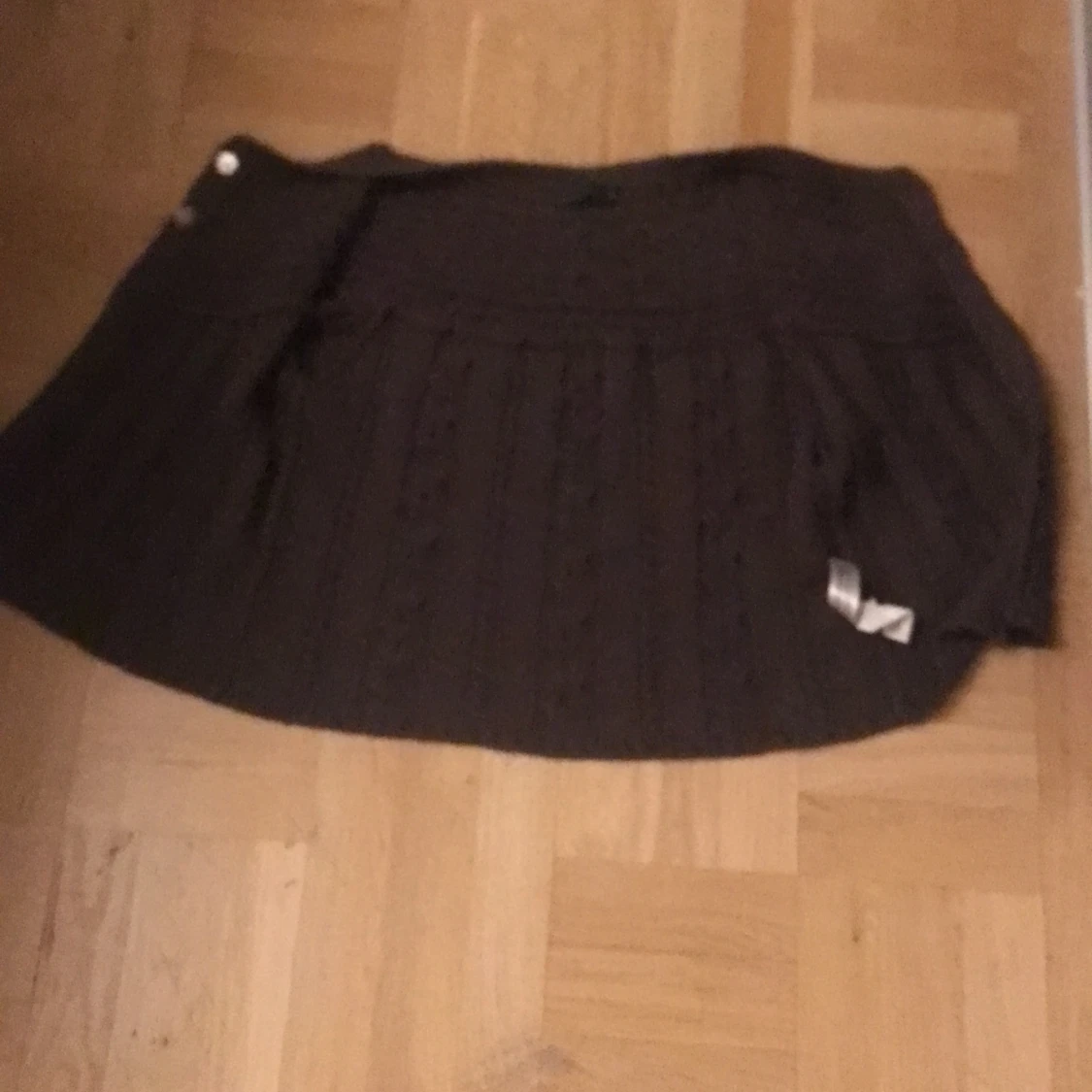 Stickad kortärmad kofta - 90