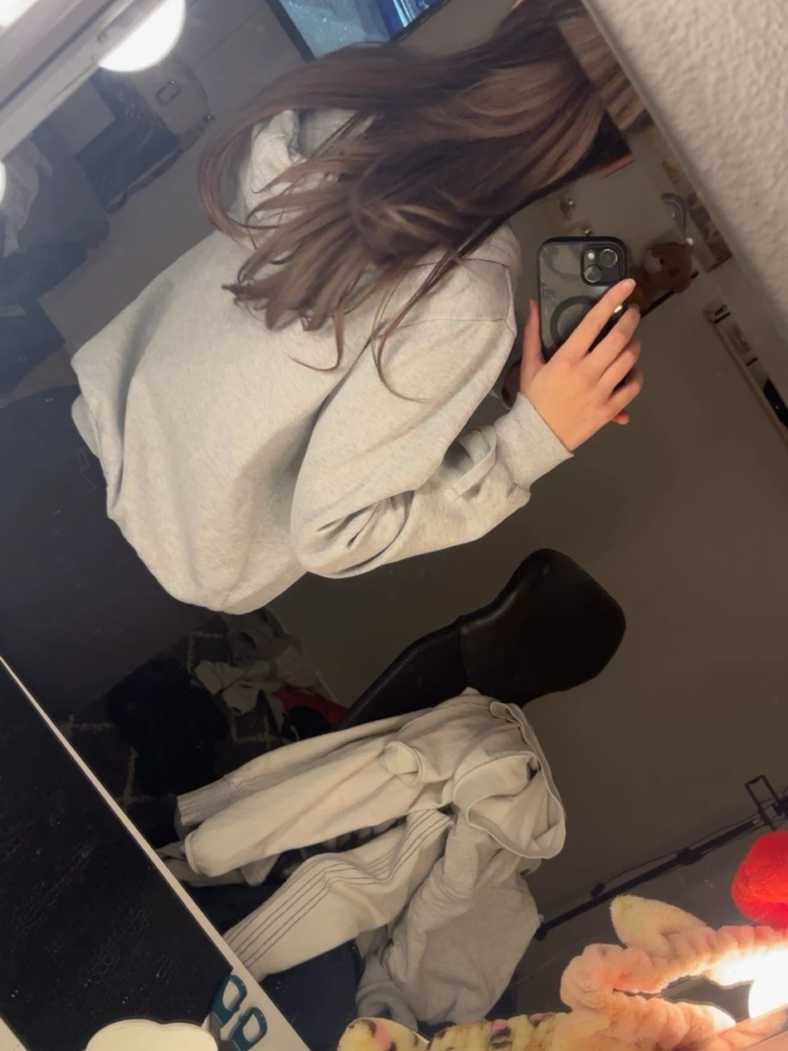 BASIC grå kofta - 2