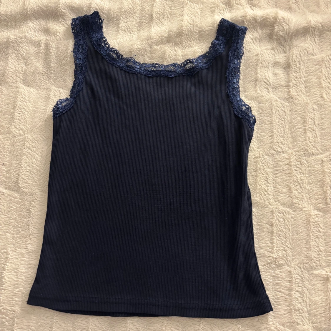 Navy Blue Tank Top - 1