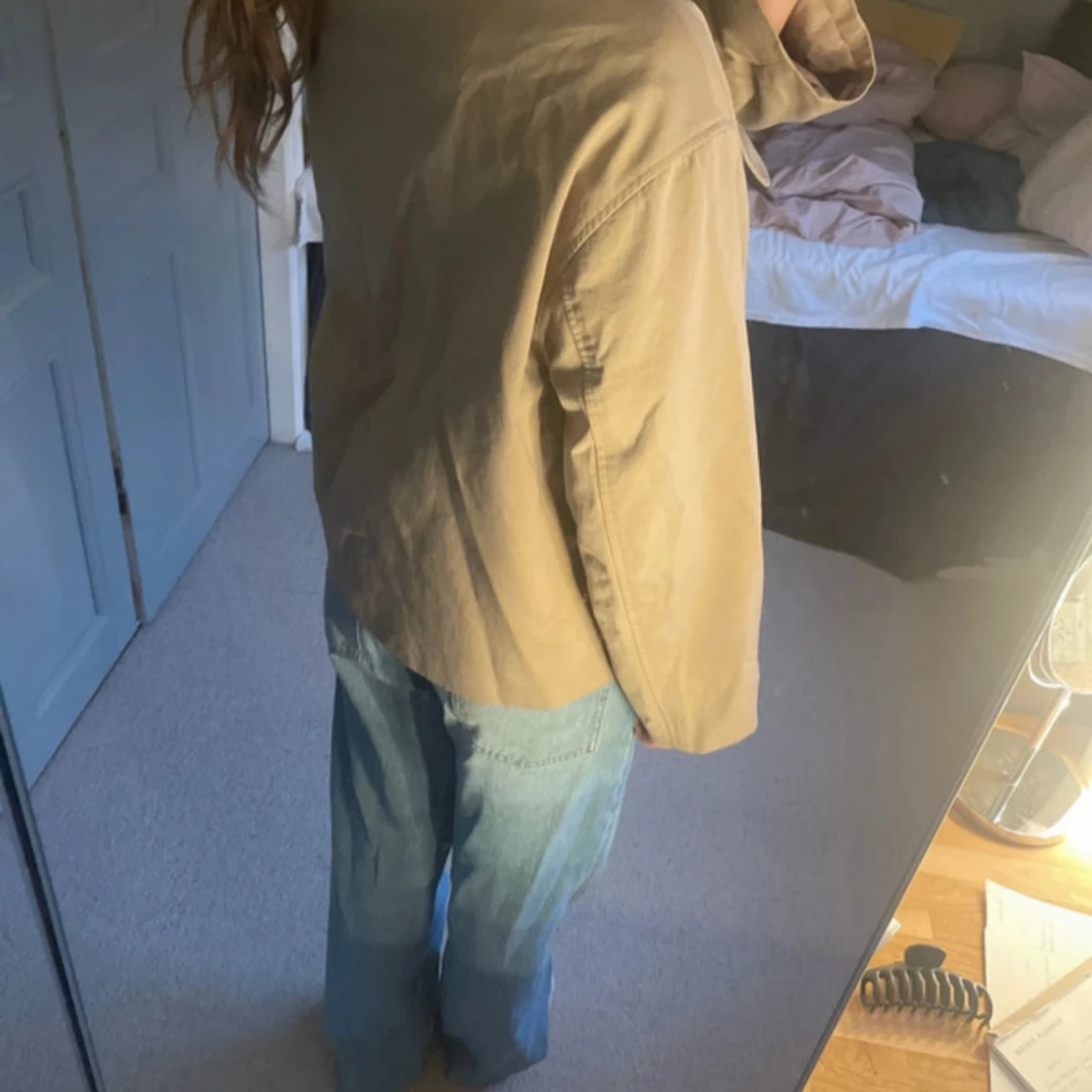 Beige rock från Object, storlek 44 - 2