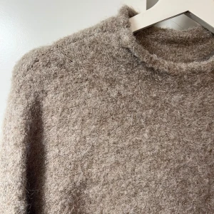 Beige fluffig stickad tröja Primark - New , storlek S 