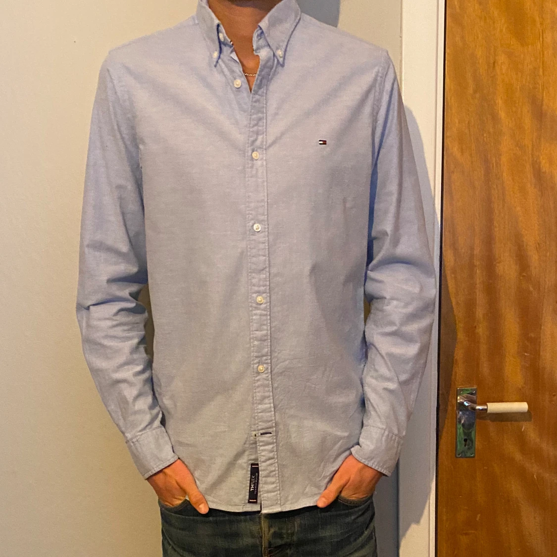 Tommy Hilfiger skjorta blå