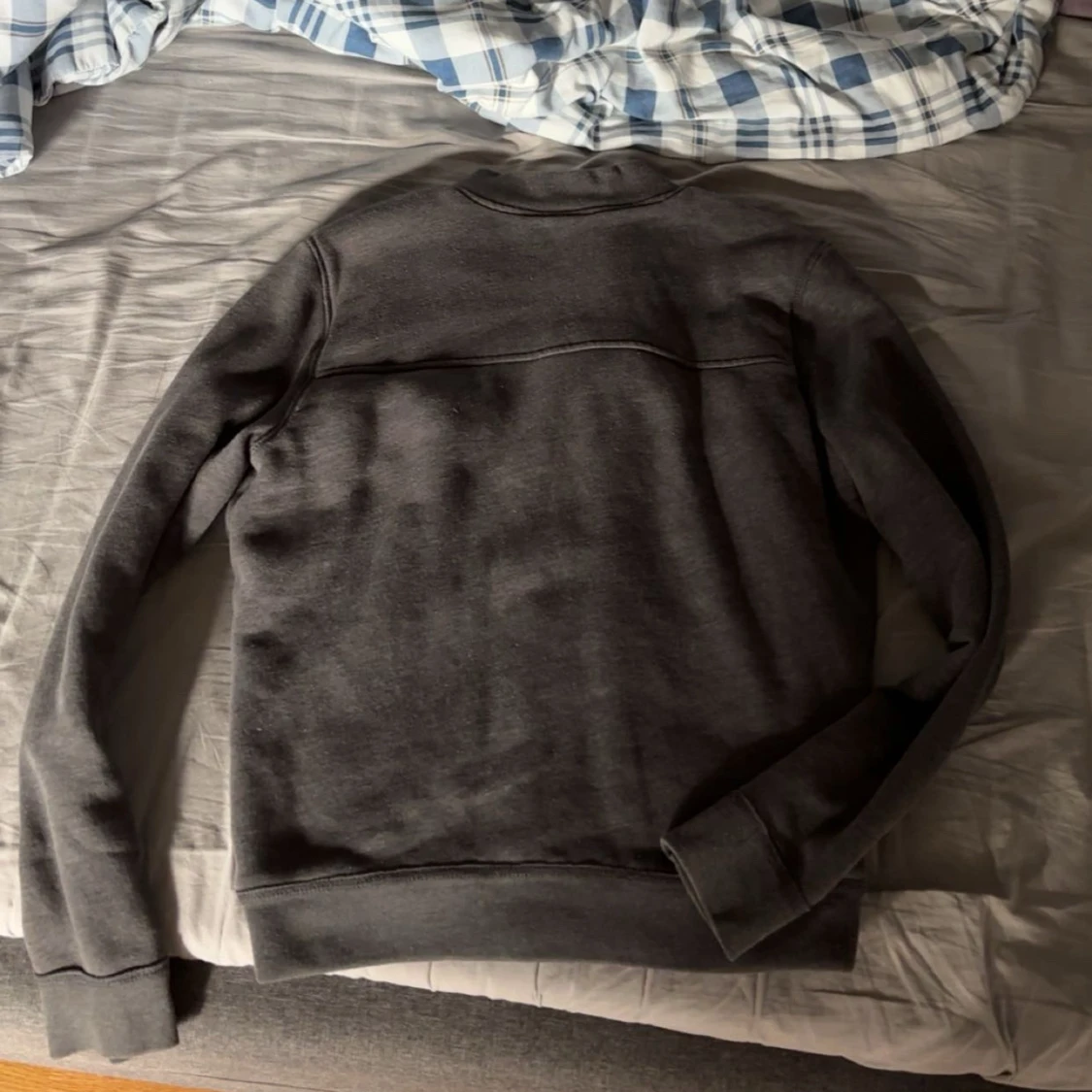 Grå teddyjacka från Hollister - 1