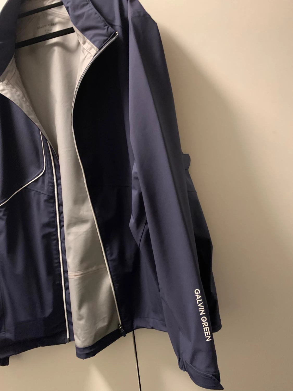 Blå vindjacka Galvin Green XL