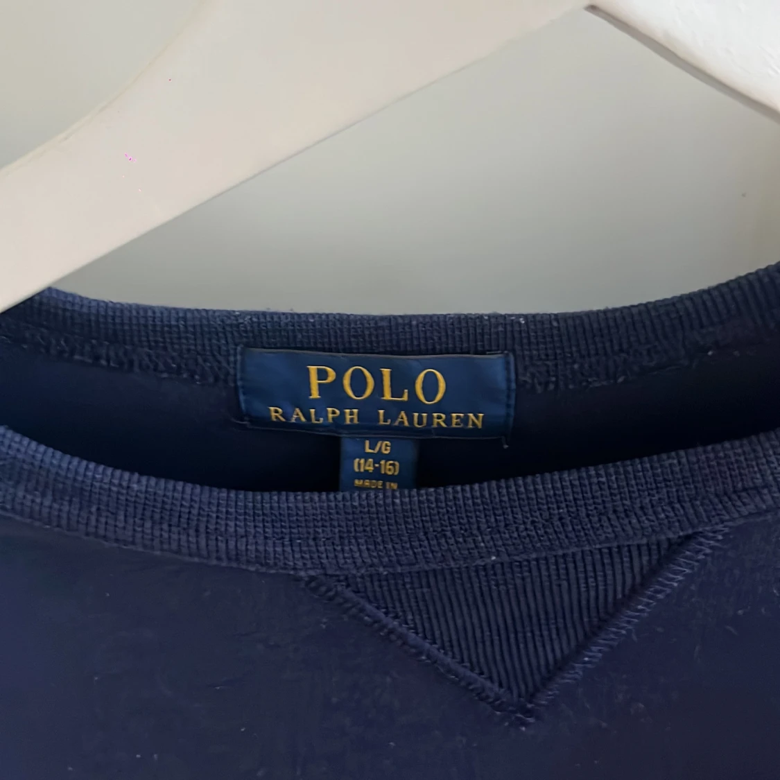 Marinblå sweatshirt från Polo Ralph Lauren - 2
