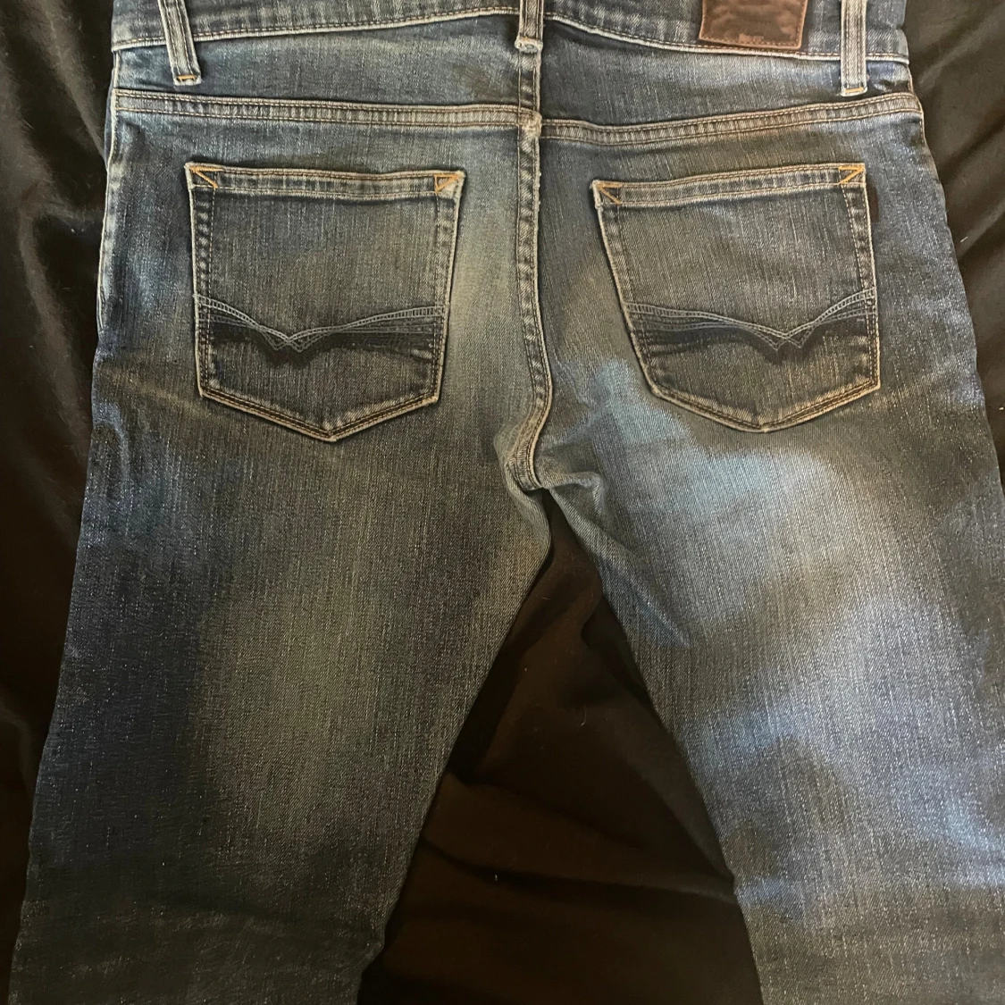 Blå jeans från Crocker W32 L34 - 1