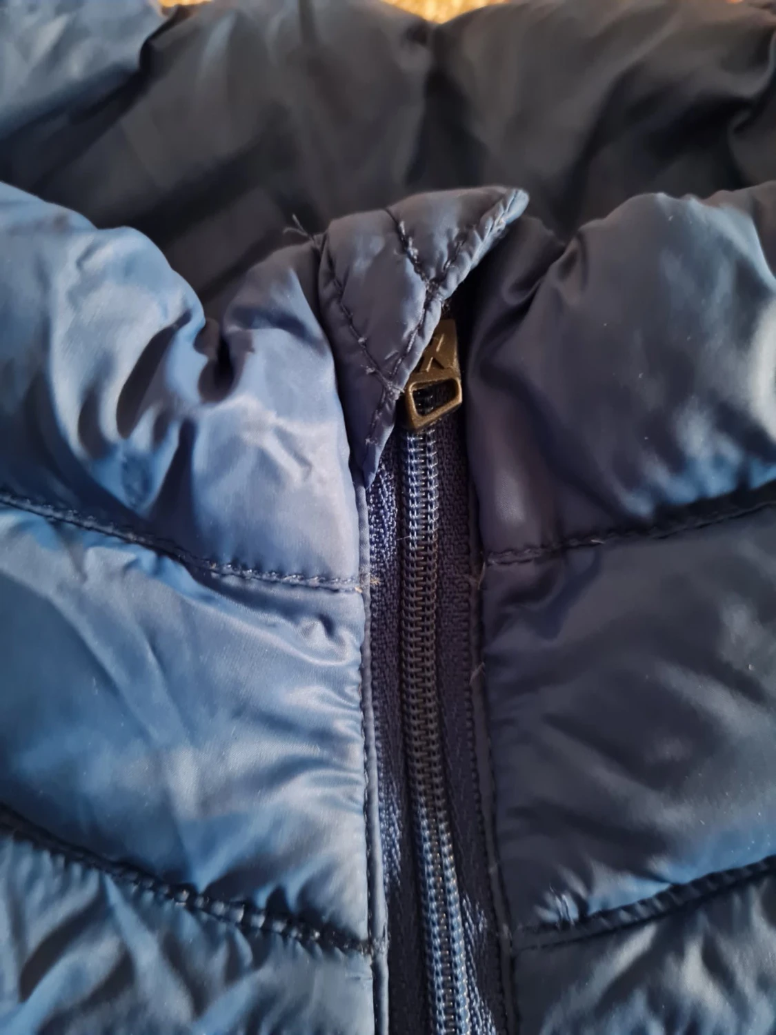 Blå dunjacka från Everest (Stadium) strl S - 6