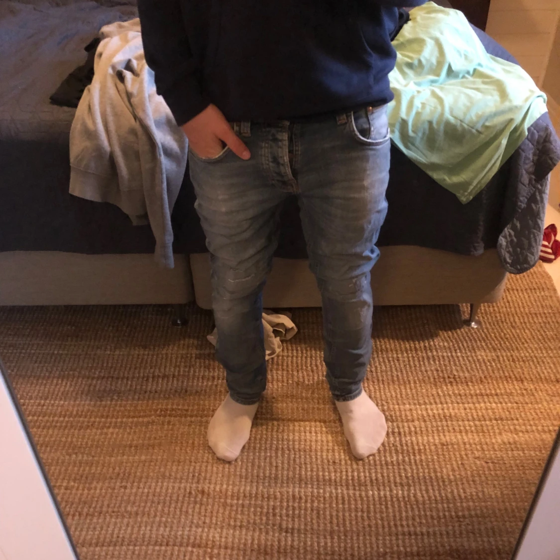 Blås nudie jeans  - 3