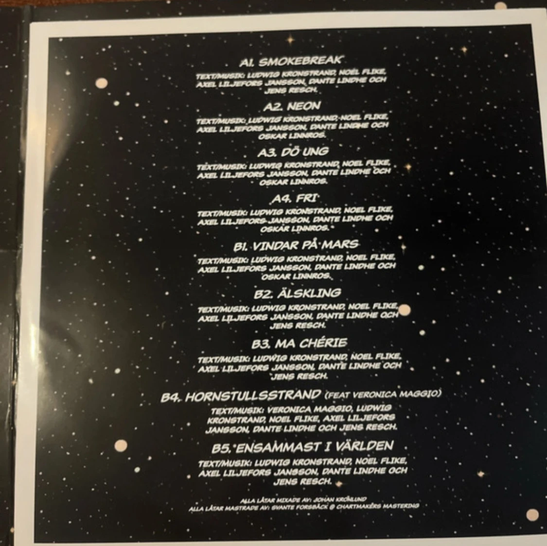 Hov1 Vindar på Mars vinyl  - 3