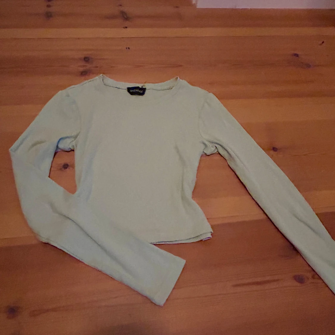 3 st ribbade långärmade tröjor - 3