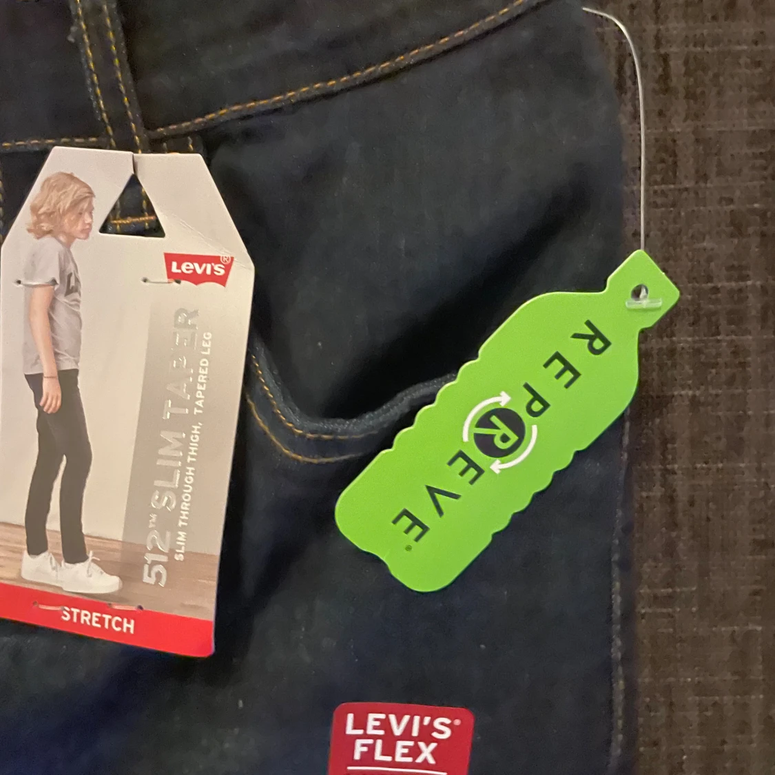 Levi's 512 Slim Taper jeans mörkblå - 2