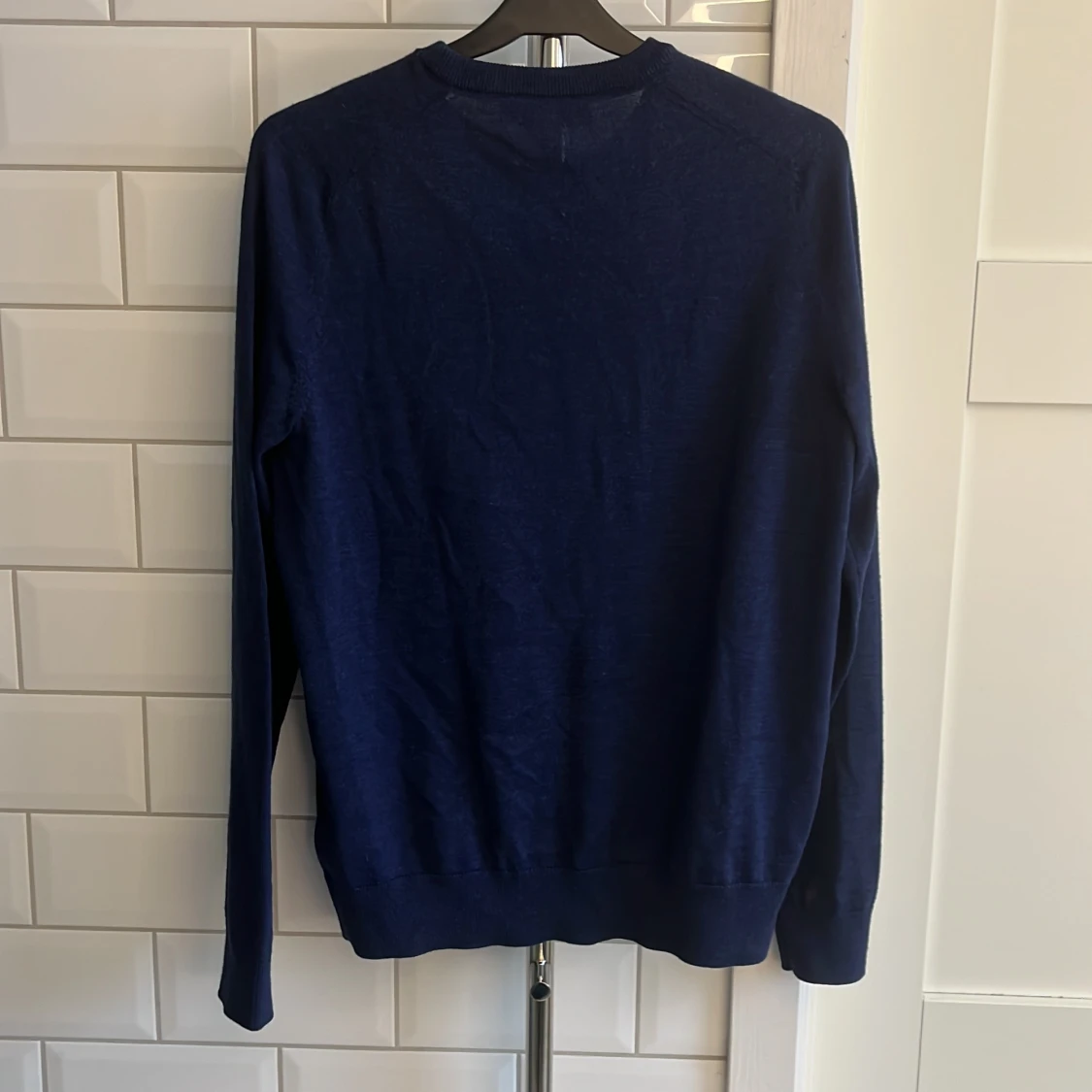 Morris marinblå stickad tröja - 3