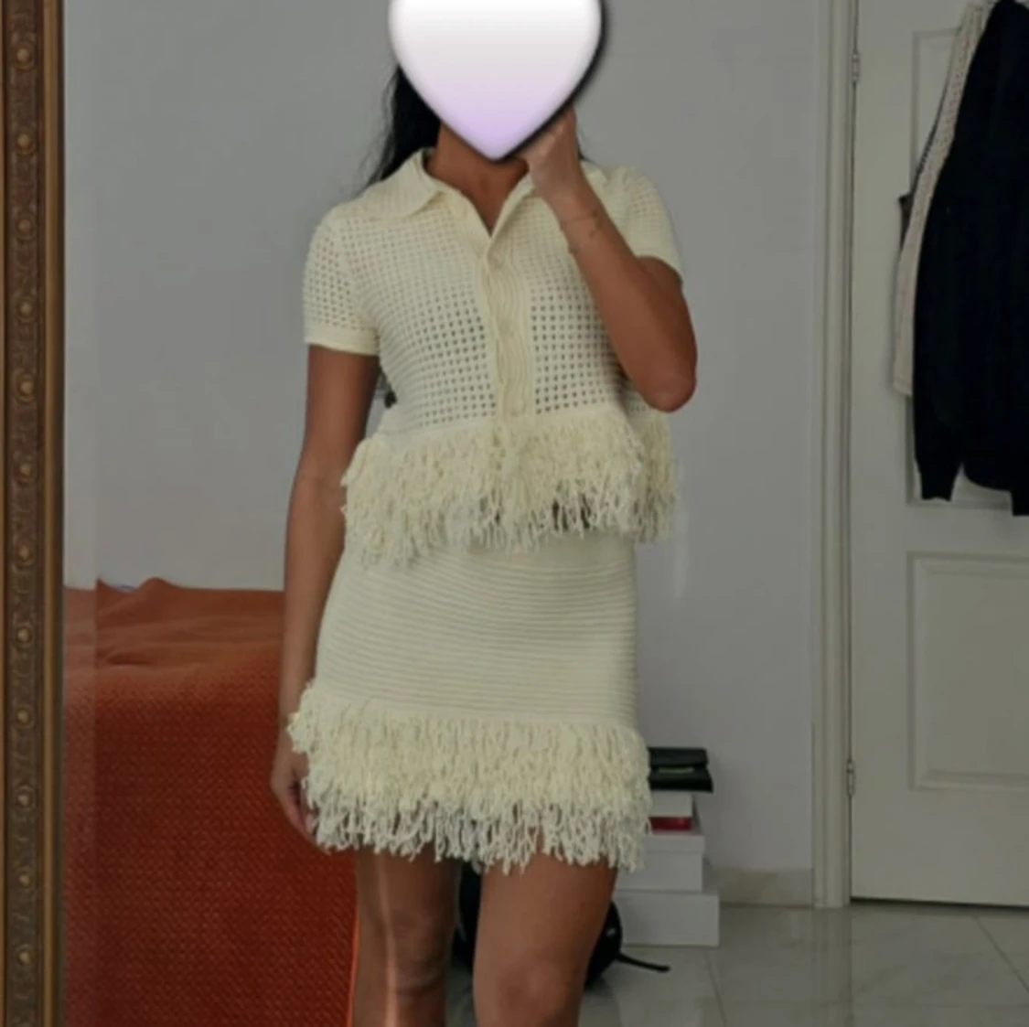 Virala set från zara, topp & kjol - 1