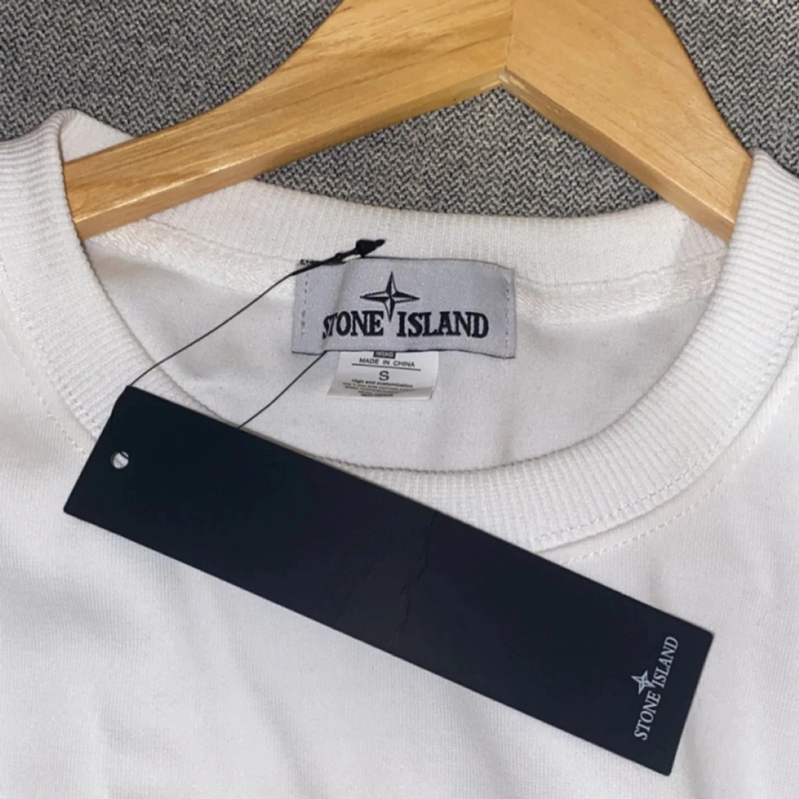 Ny Vit sweatshirt från Stone Island S - 2