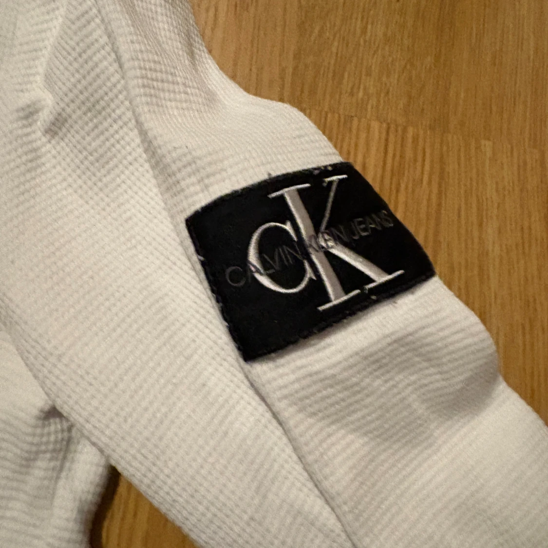 Vit sweatshirt från Calvin Klein Jeans - 1